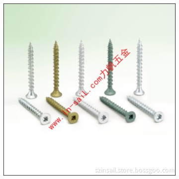 Slotted Countersunk Head Wood Screws with Hole for Cap, Caps for Wood Screws and Chipboard Screws